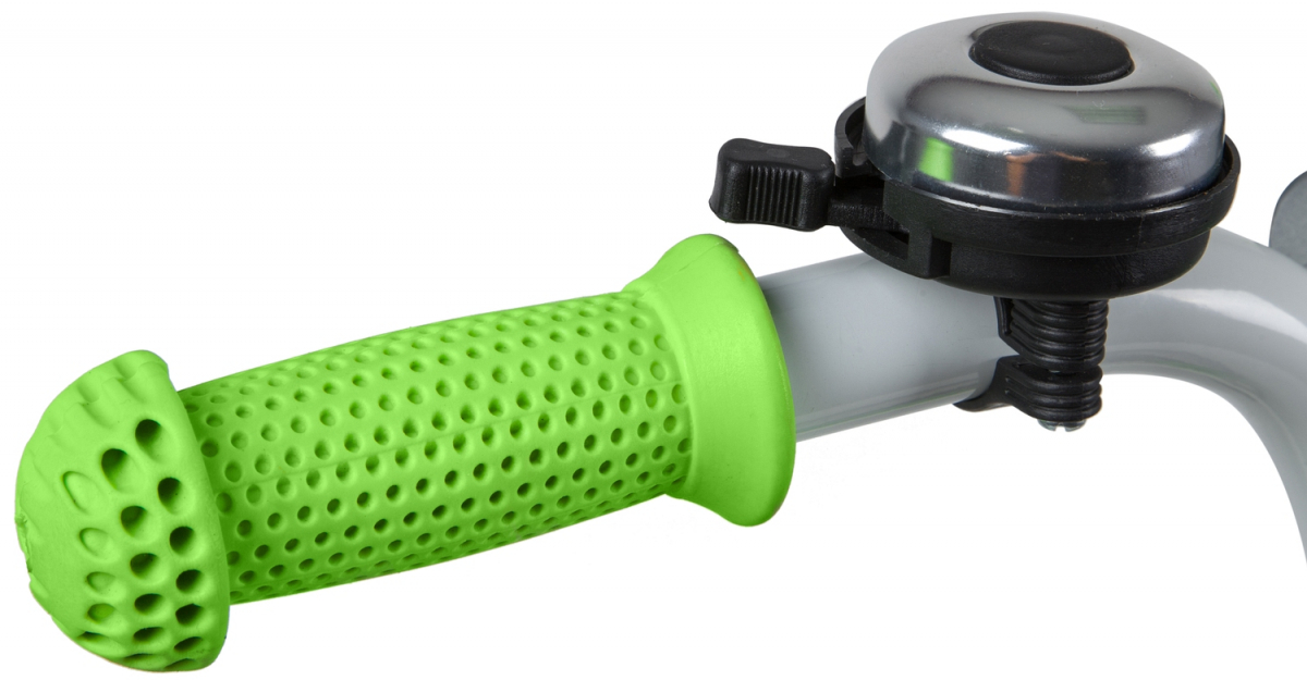 Детский велосипед Novatrack Strike 16 (2022) Белый-Зеленый