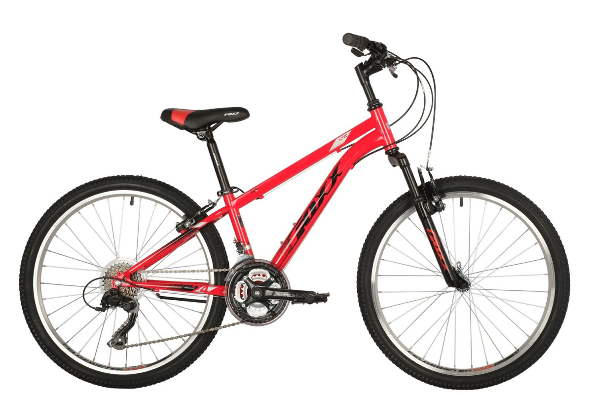 Подростковый горный (MTB) велосипед Foxx Aztec 24 (2022) Рама 12 Красный