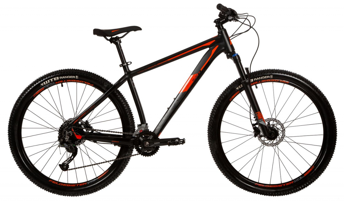 Горный (MTB) велосипед Stinger Reload STD 27.5 (2021) рама 18 Черный