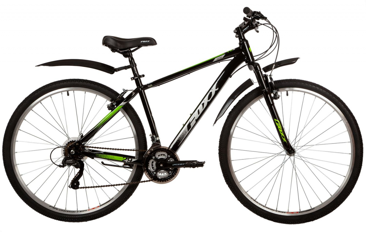 Горный (MTB) велосипед Foxx Aztec 29 (2022) рама 20 Черный
