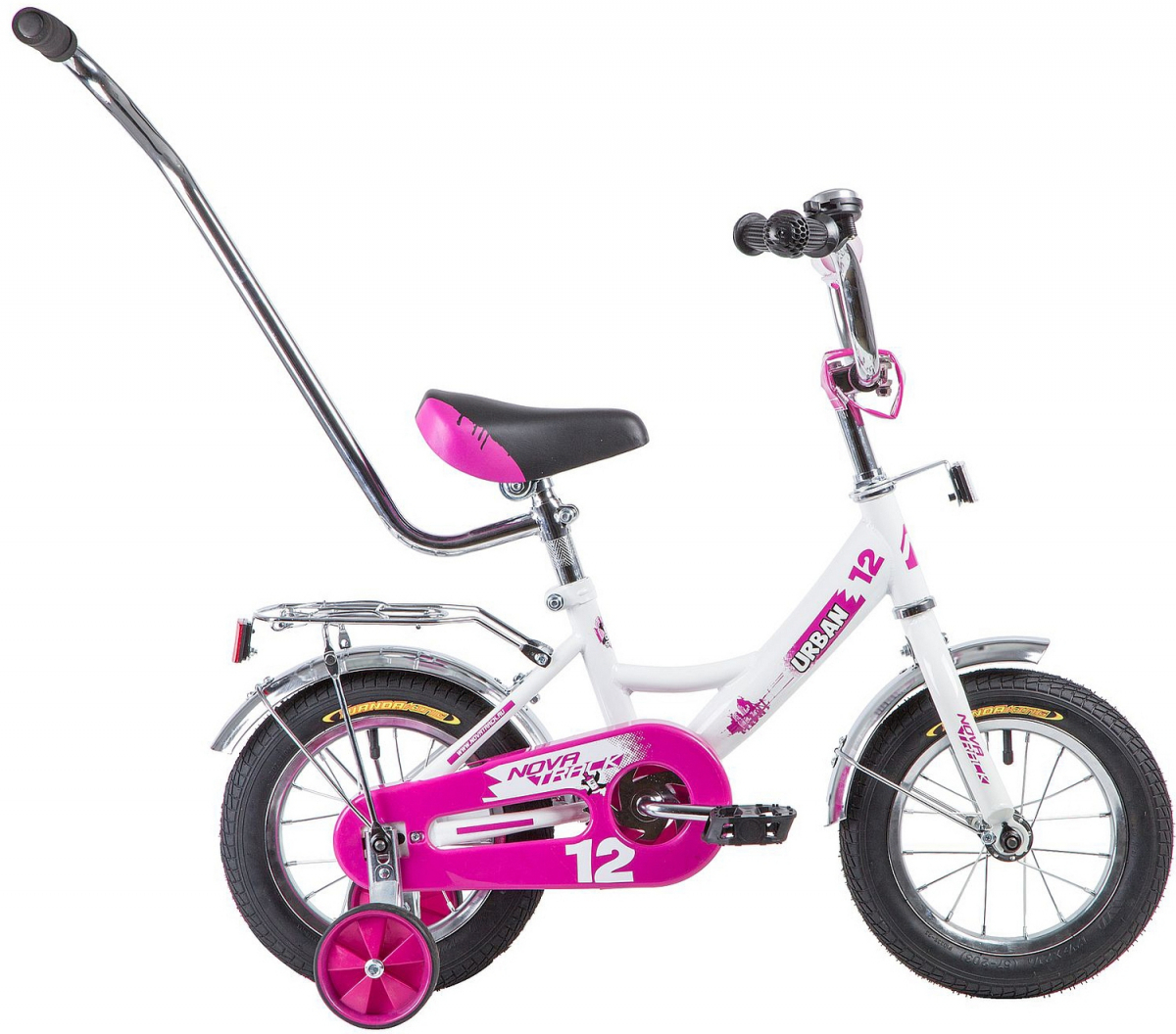 Детский велосипед Novatrack Urban 12 (2019) Белый