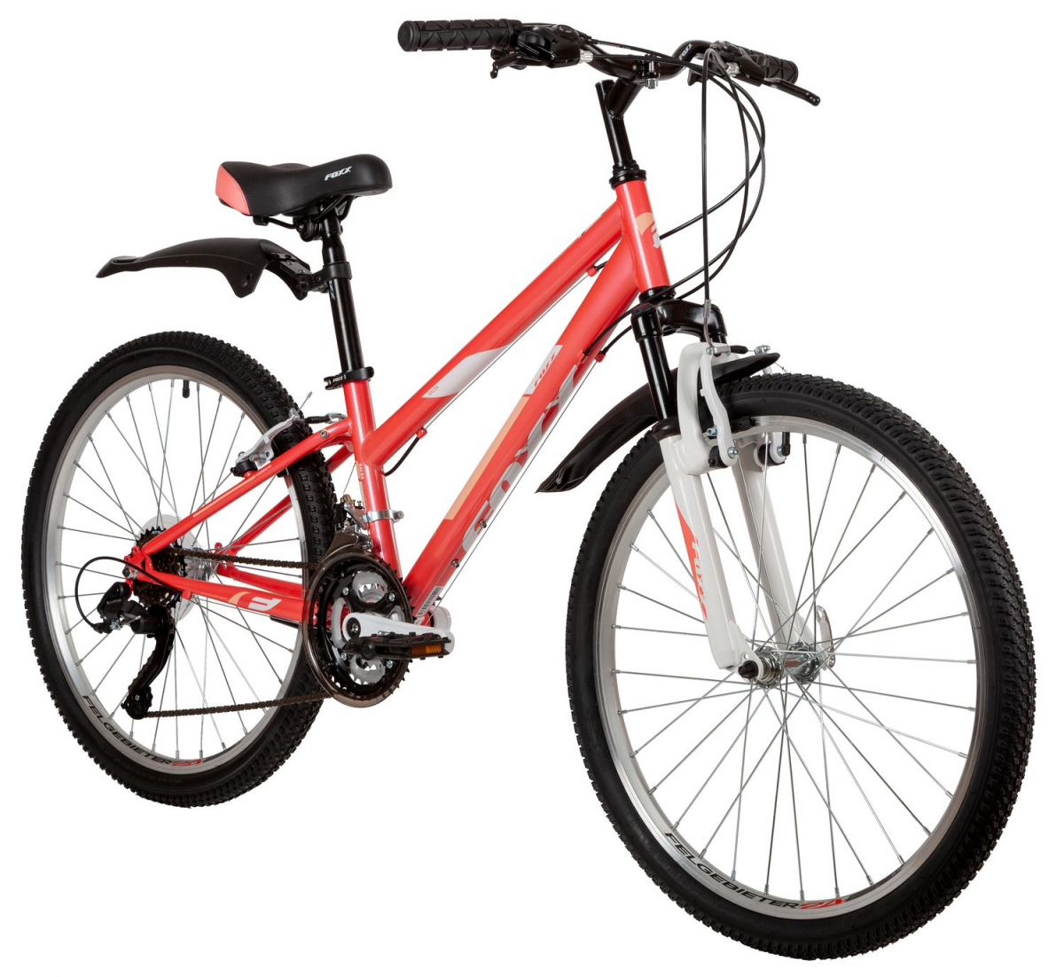 Подростковый горный (MTB) велосипед Foxx Salsa 24 (2022) Рама 12 Розовый