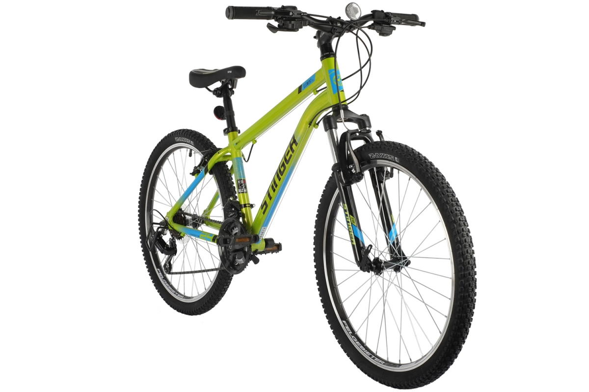 Горный (MTB) велосипед Stinger Element STD 24 (2021) рама 14 зеленый