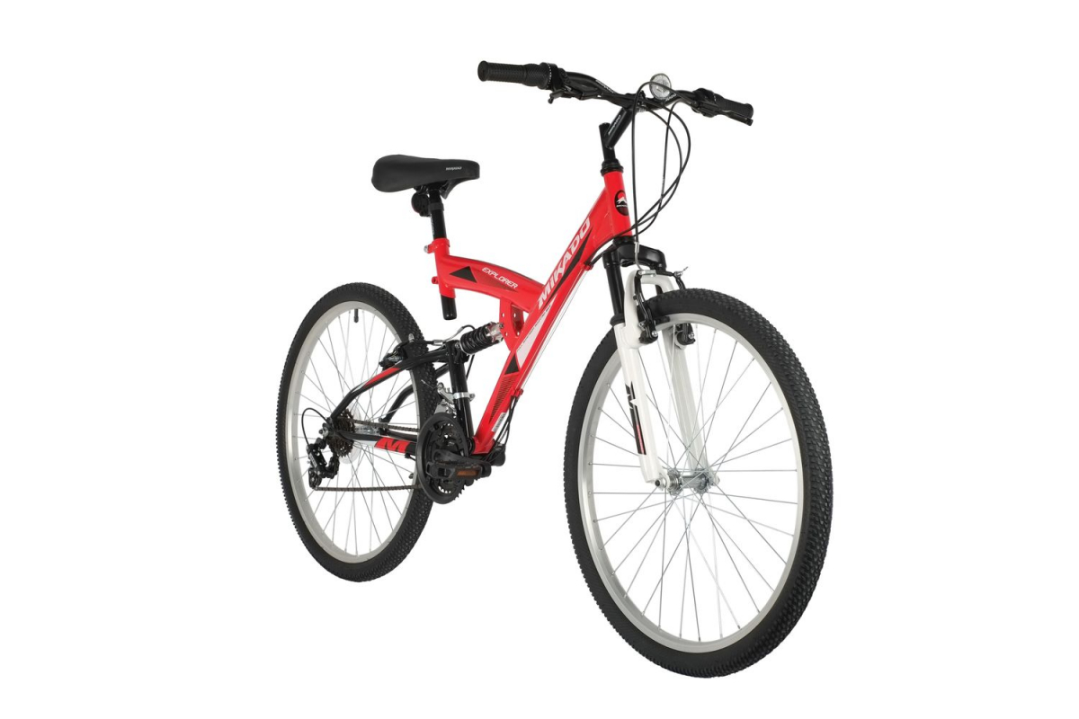 Горный (MTB) велосипед MIKADO Explorer 26 (2022) рама 18 красный
