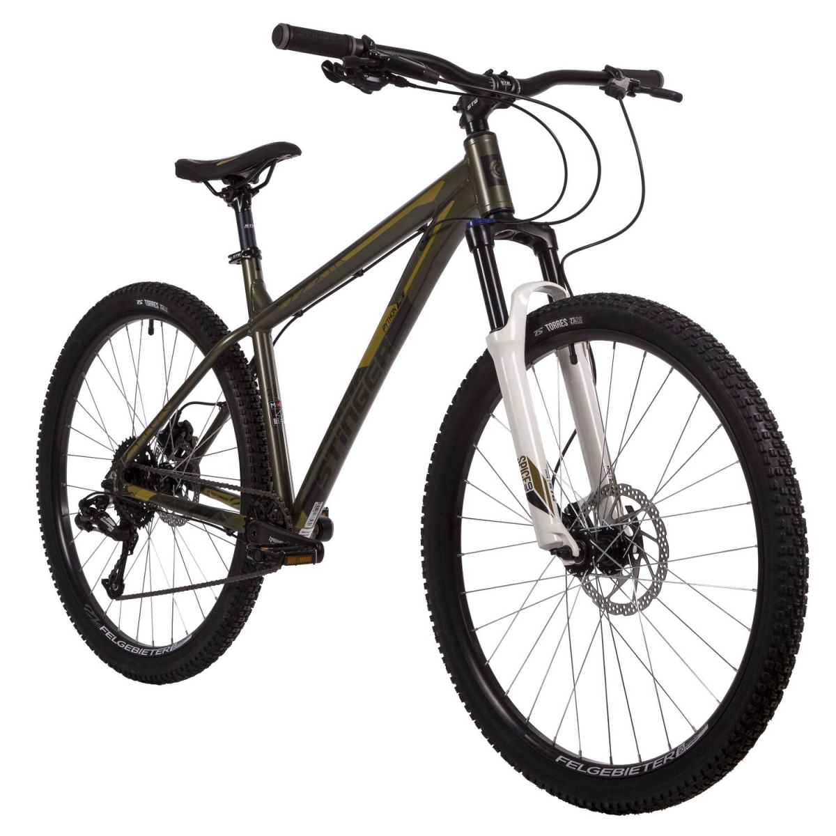 Горный (MTB) велосипед Stinger Python PRO 29 (2021) рама 18 Коричневый