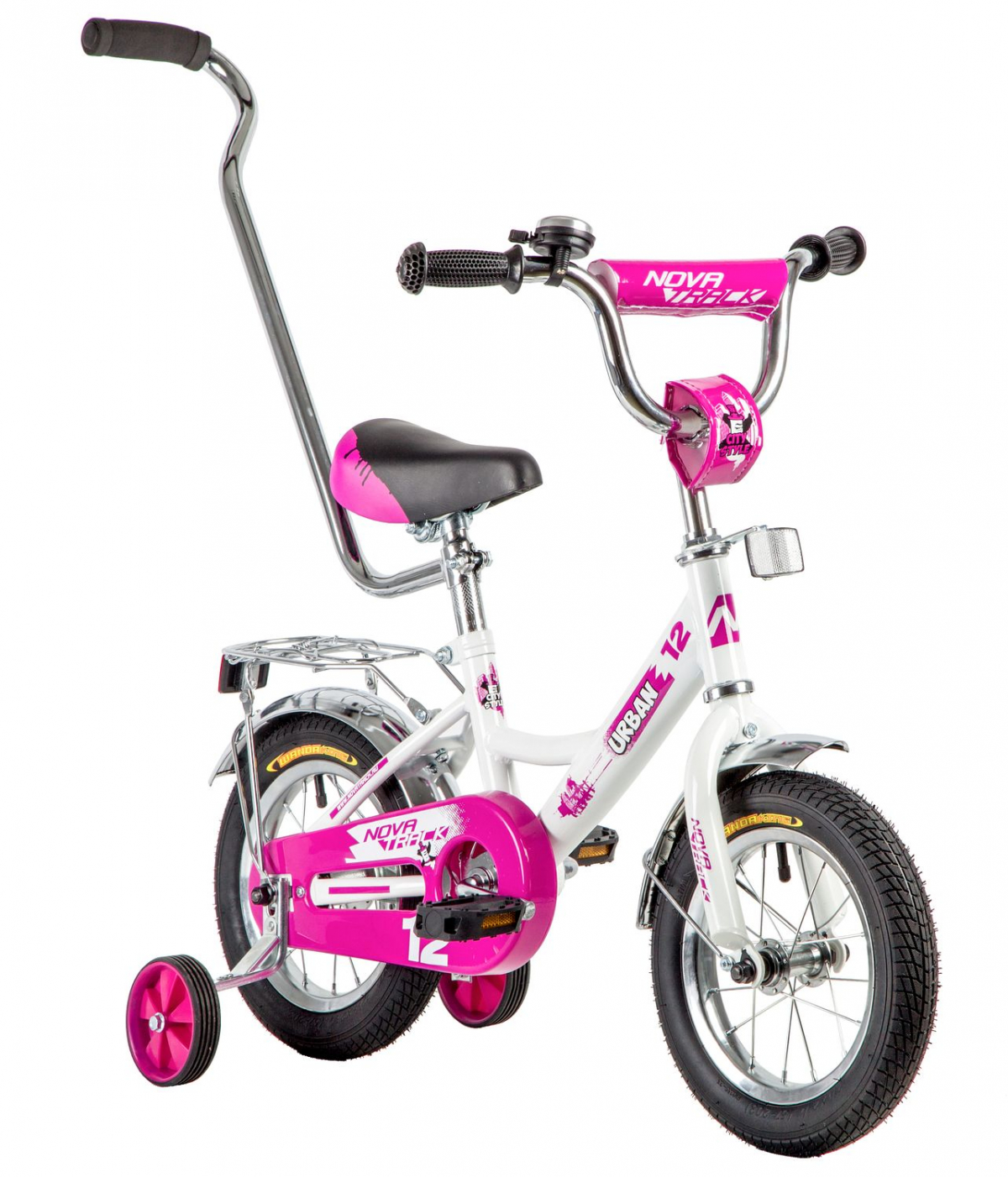Детский велосипед Novatrack Urban 12 (2019) Белый