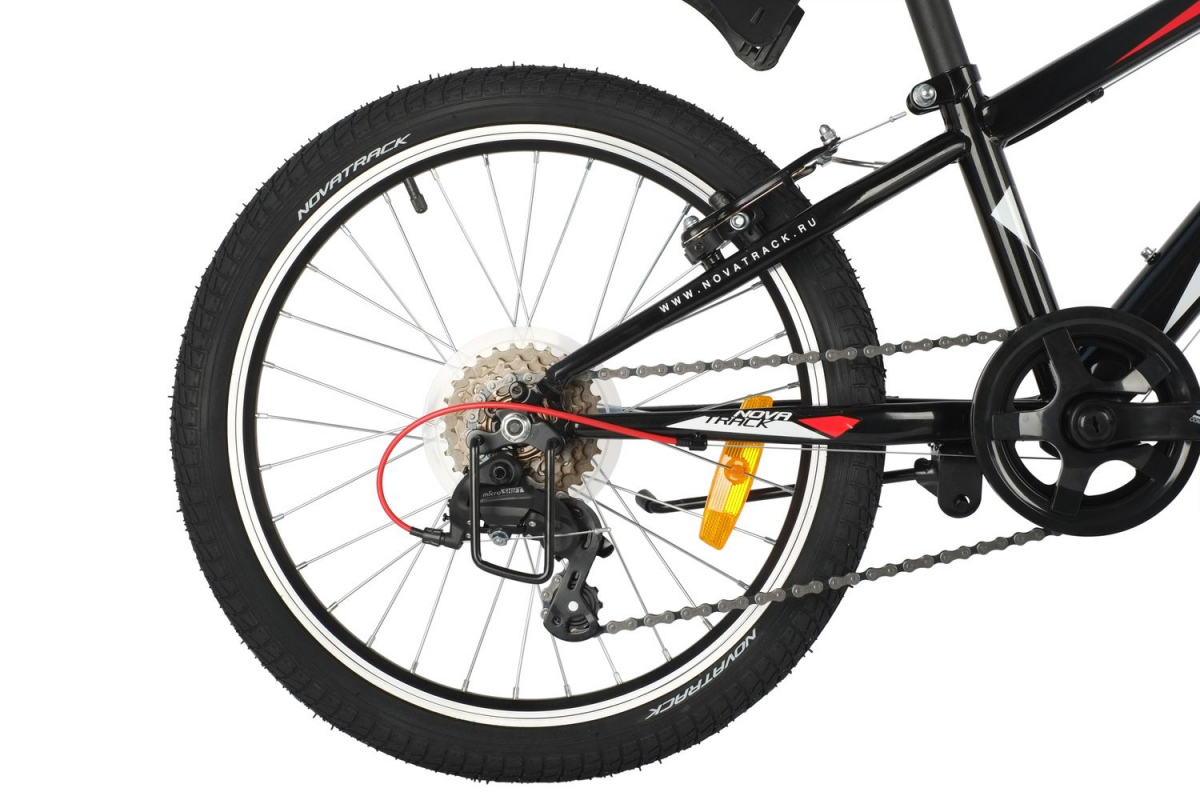 Подростковый горный (MTB) велосипед Novatrack Pointer 20 (2019) рама 10 Черный