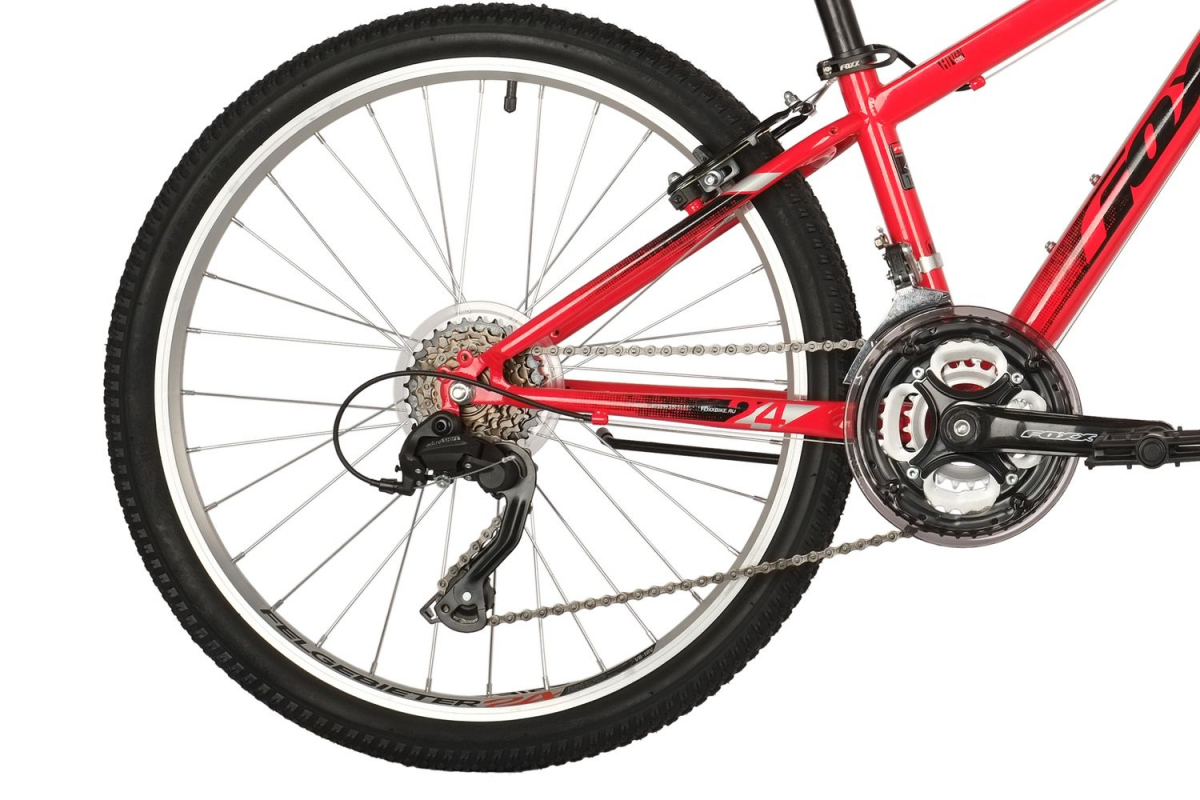 Подростковый горный (MTB) велосипед Foxx Aztec 24 (2022) Рама 12 Красный