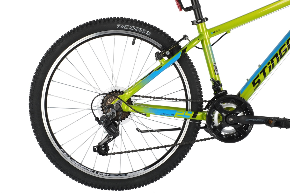 Горный (MTB) велосипед Stinger Element STD 24 (2021) рама 14 зеленый