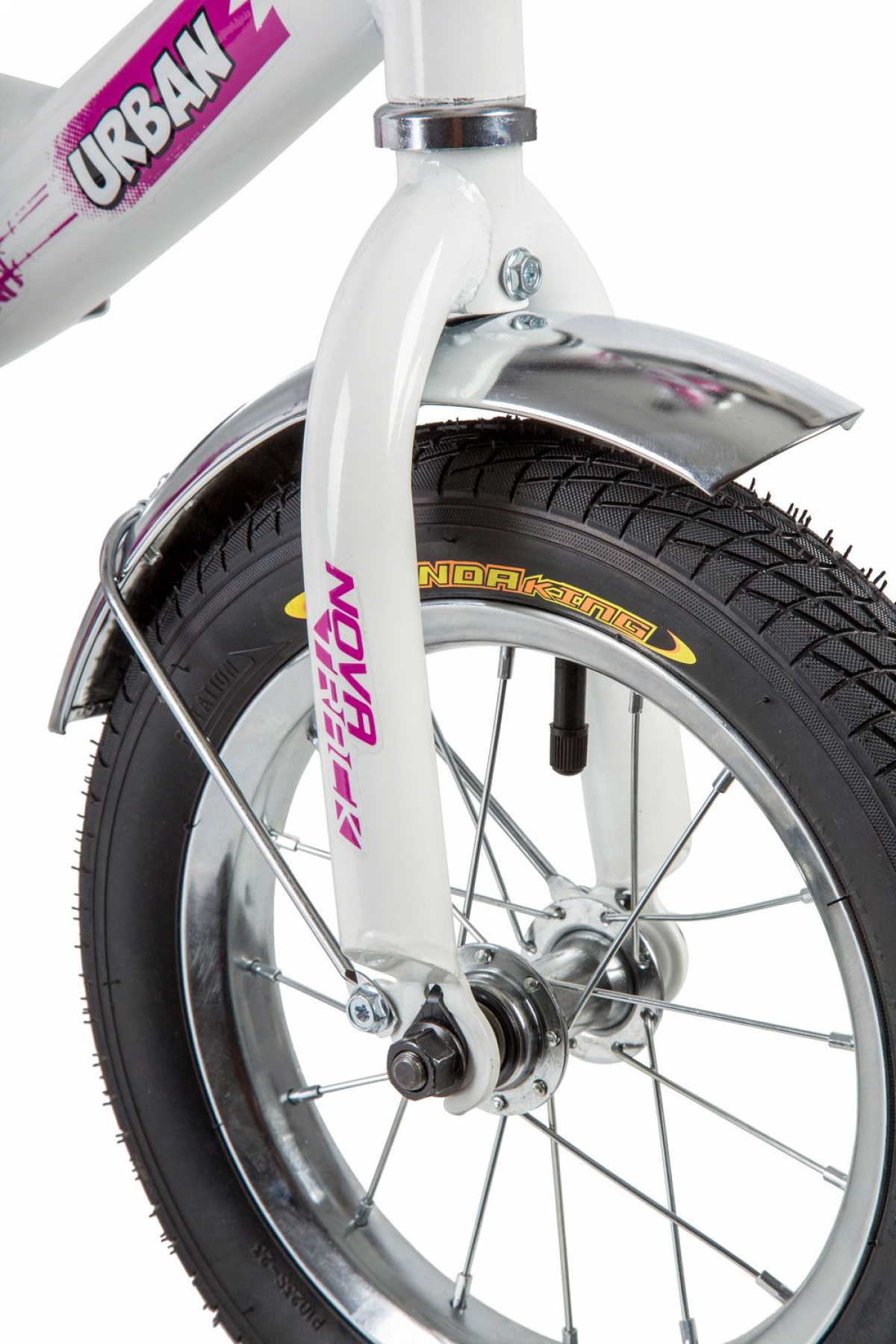 Детский велосипед Novatrack Urban 12 (2019) Белый