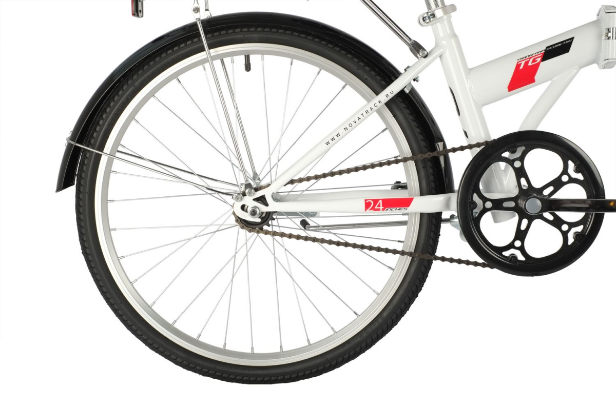 Велосипед NOVATRACK TG-24 Classic New 24 (2020) Белый