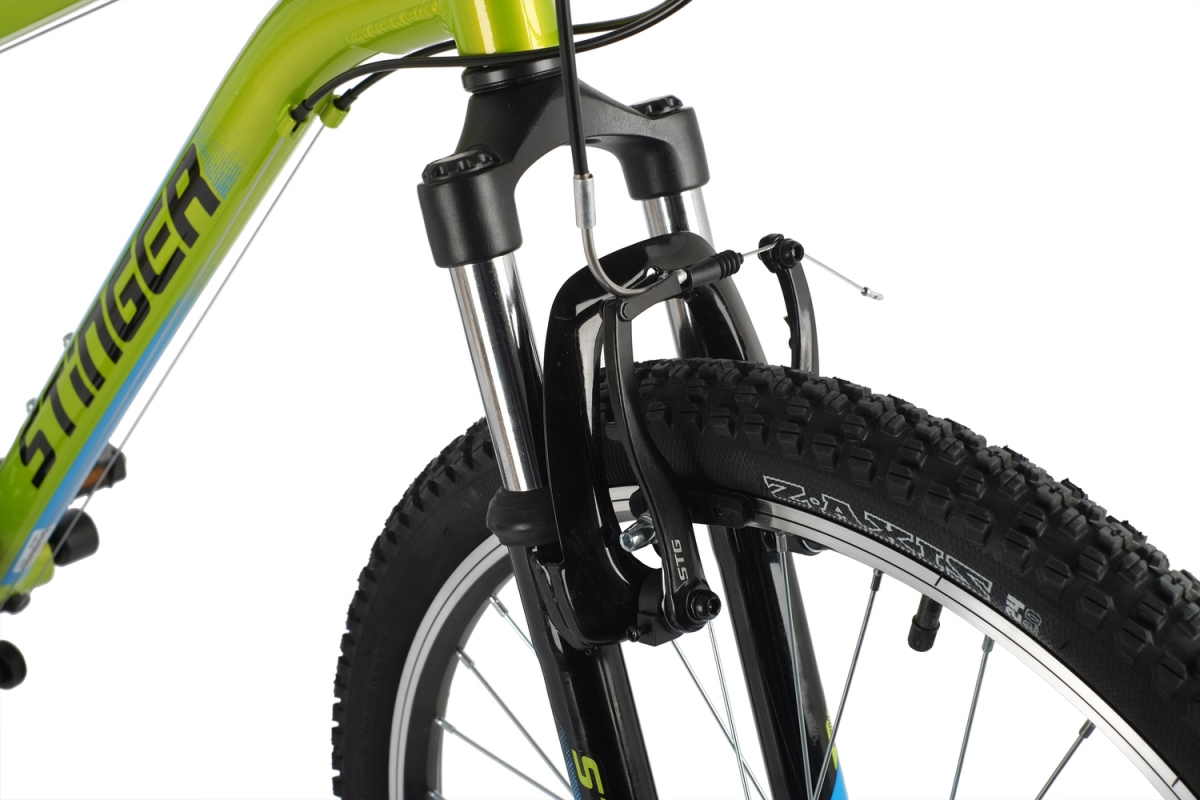 Горный (MTB) велосипед Stinger Element STD 24 (2021) рама 14 зеленый