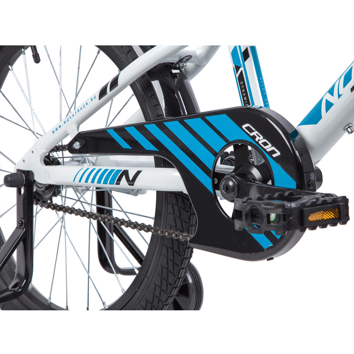 Детский велосипед Novatrack Cron 20 (2019) Белый