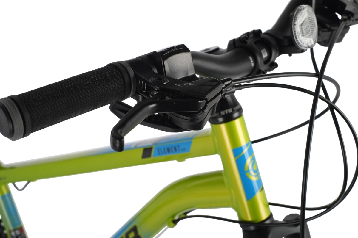 Горный (MTB) велосипед Stinger Element STD 24 (2021) рама 14 зеленый