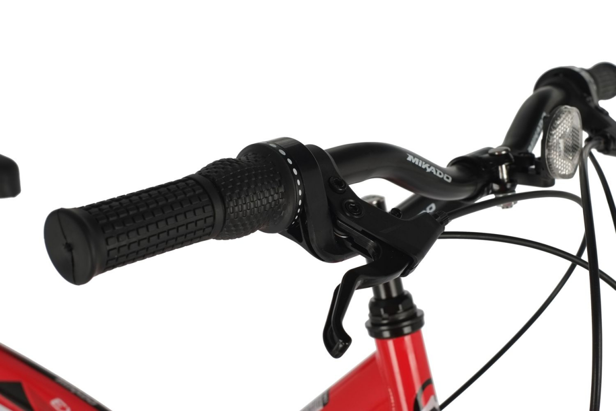 Горный (MTB) велосипед MIKADO Explorer 26 (2022) рама 18 красный