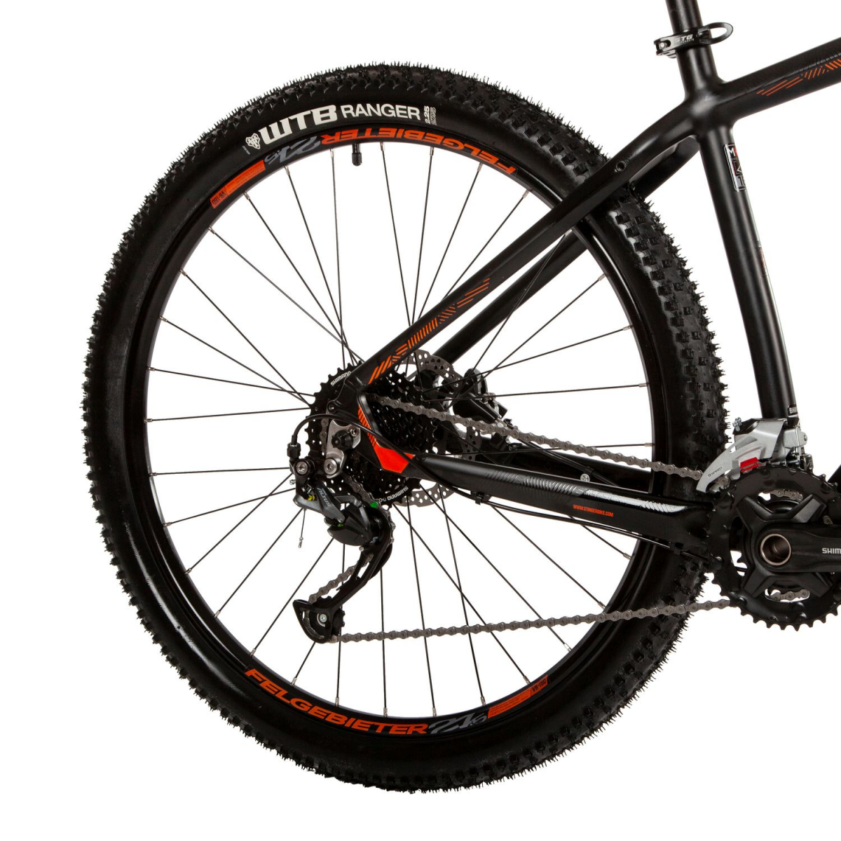 Горный (MTB) велосипед Stinger Reload STD 27.5 (2021) рама 18 Черный