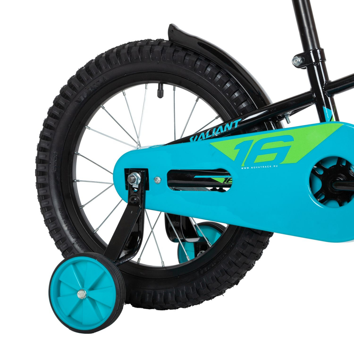 Детский велосипед Novatrack Valiant 16 (2022) Черный