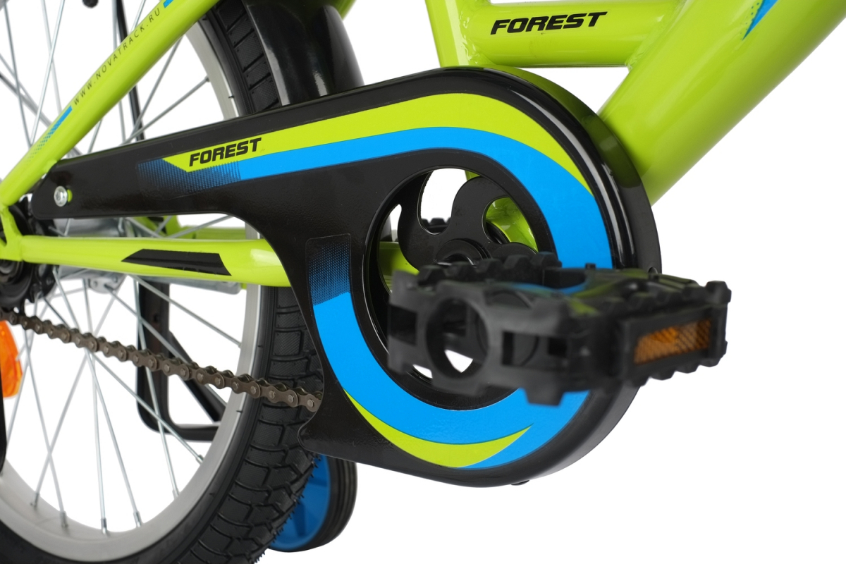 Детский велосипед Novatrack Forest 18 (2021) Зеленый