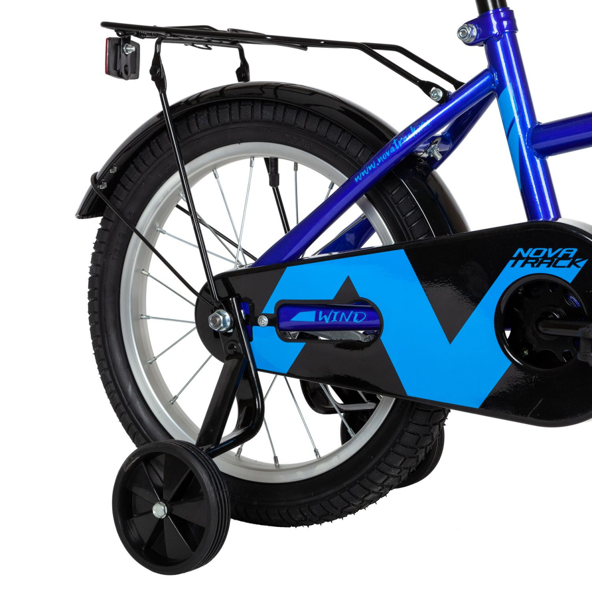 Детский велосипед NOVATRACK Wind 16 (2022) Синий