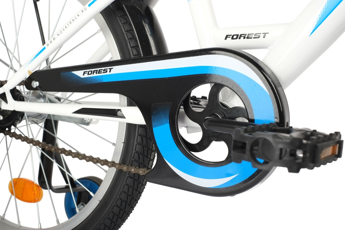 Детский велосипед Novatrack Forest 20 (2021) Белый