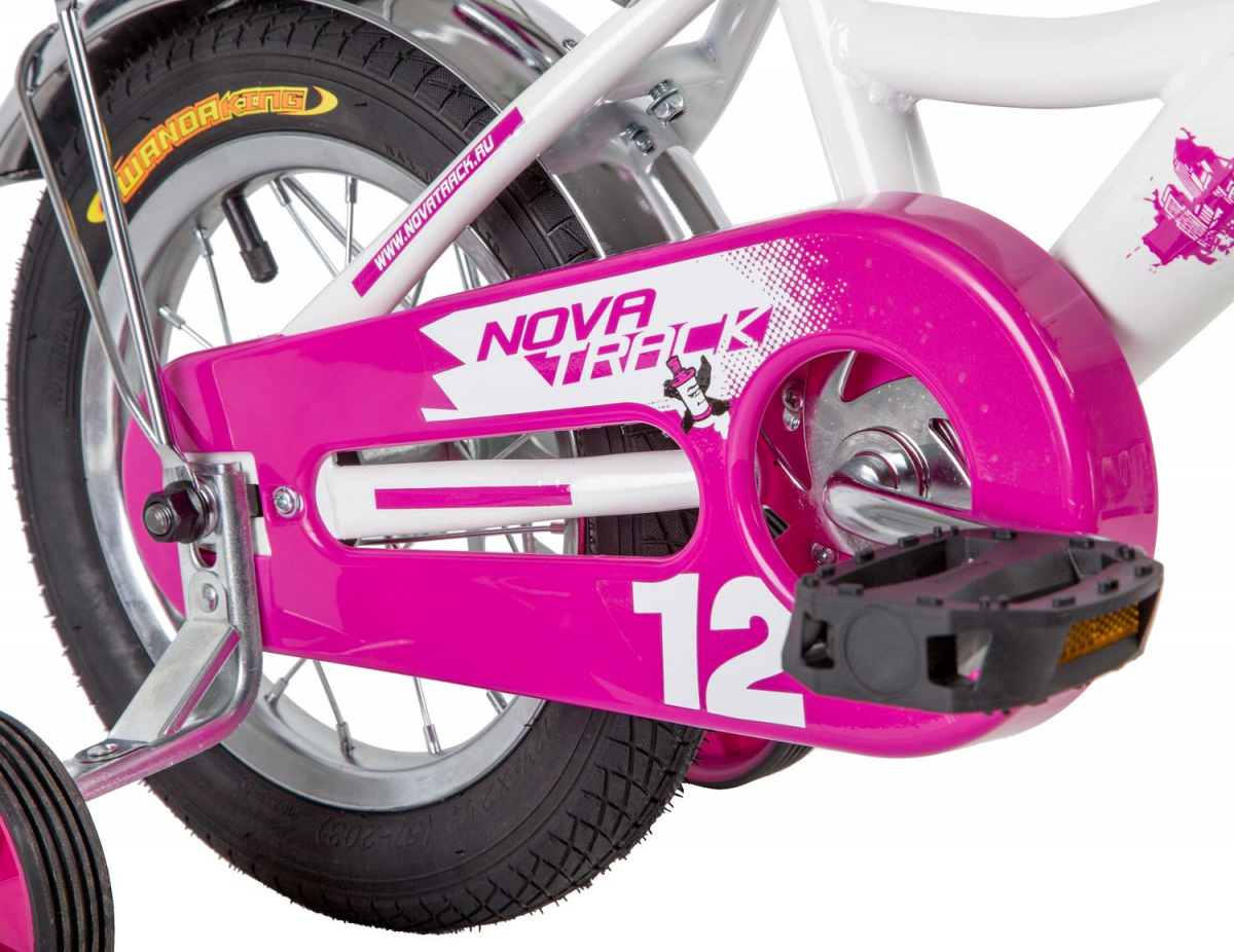 Детский велосипед Novatrack Urban 12 (2019) Белый