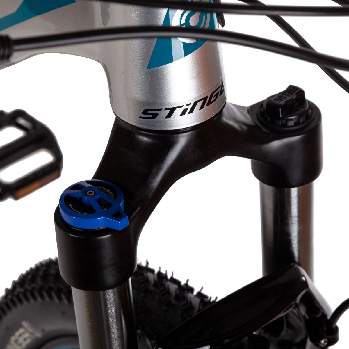 Горный (MTB) велосипед Stinger Reload STD 27.5 (2021) рама 18 Серебристый