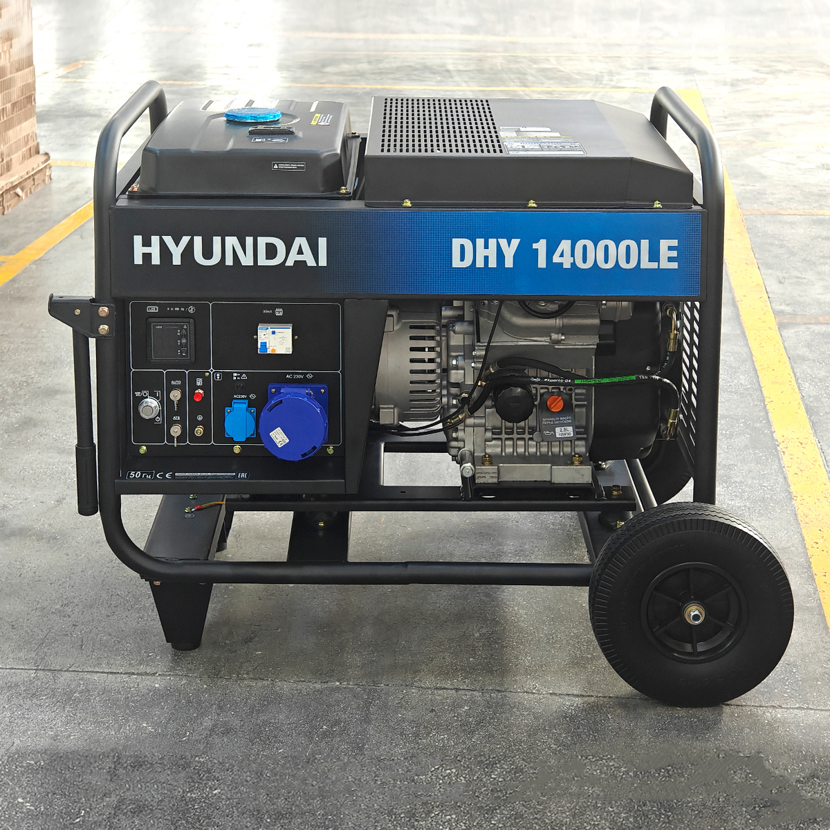 Генератор дизельный Hyundai DHY 14000LE