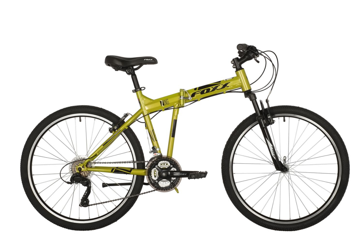 Горный (MTB) велосипед Foxx Zing H2 26 (2021) рама 18 зеленый