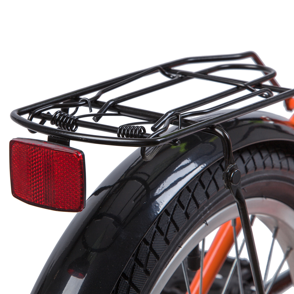 Детский велосипед Novatrack Vector 18 (2019) Оранжевый