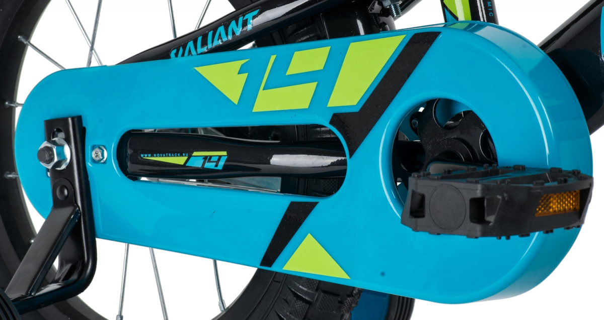 Детский велосипед Novatrack Valiant 14 (2022) Черный