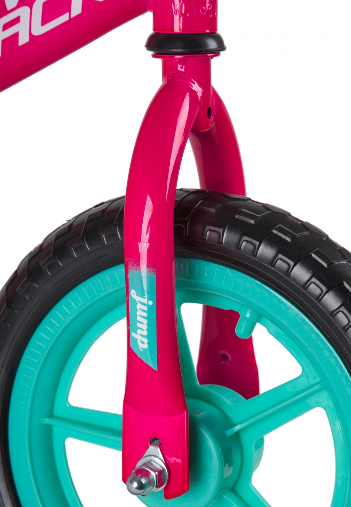 Беговел Novatrack 12 JUMP (2020) розовый