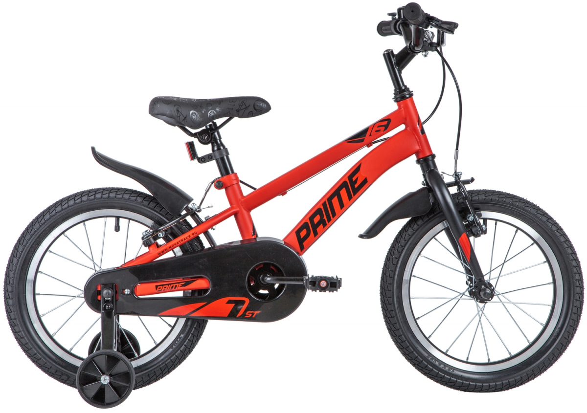 Детский велосипед Novatrack Prime 16 V (2020) Красный