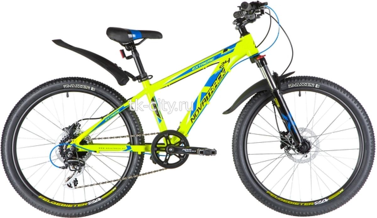 Подростковый горный (MTB) велосипед Novatrack Extreme 24 Disc (2019)