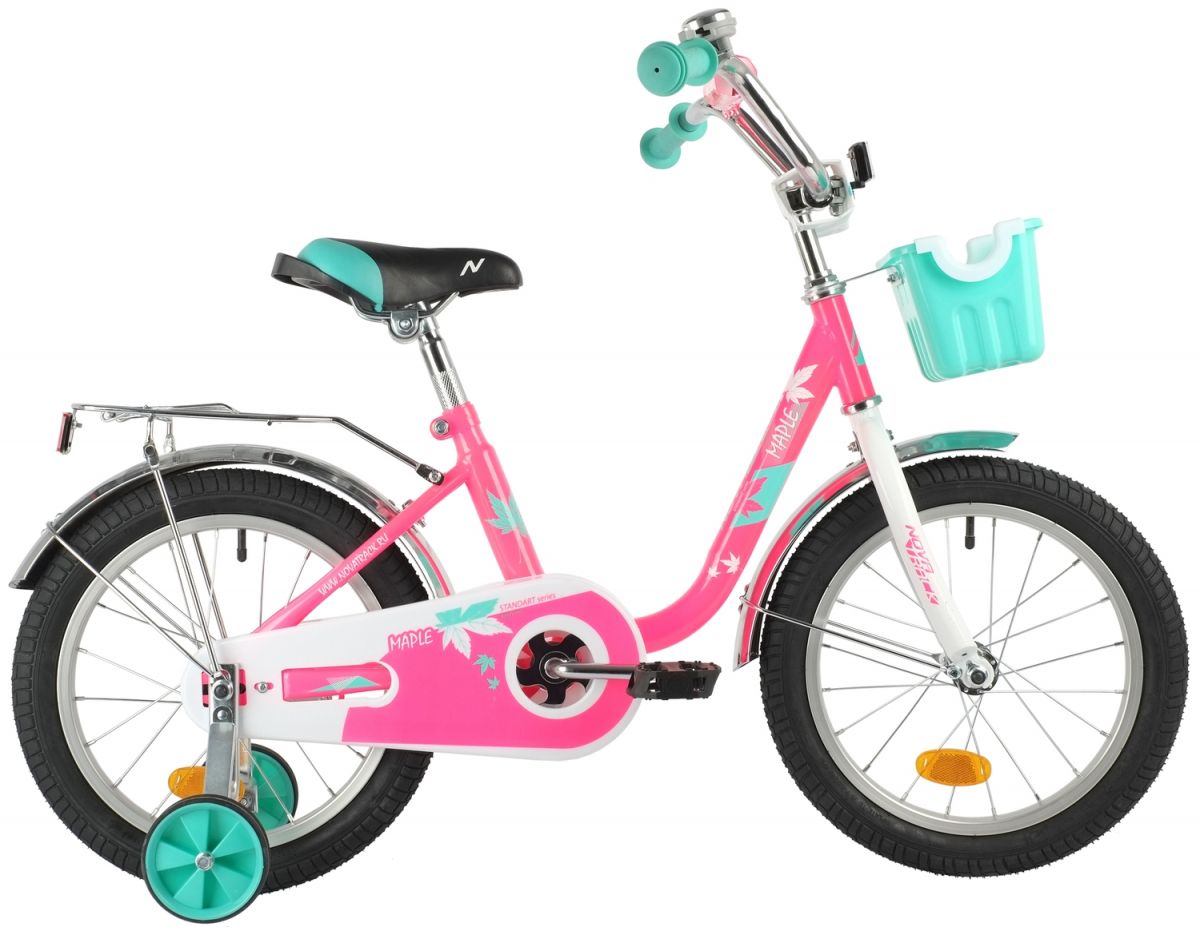 Детский велосипед Novatrack Maple 16 (2019) Розовый