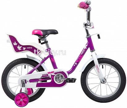 Детский велосипед Novatrack Maple 14 (2021) Фиолетовый