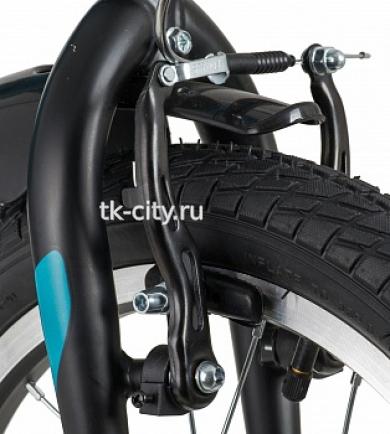 Детский велосипед Novatrack Prime 16 Al (2020) металлик синий металлик