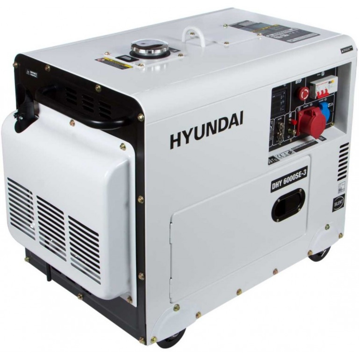 Дизельный генератор Hyundai DHY 6000SE-3