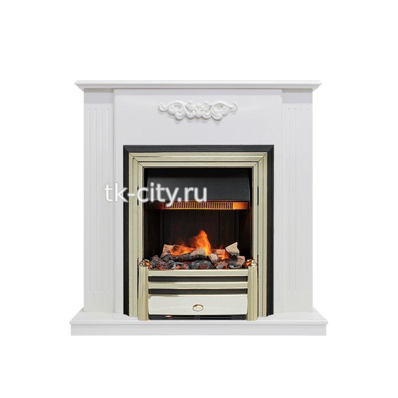 Каминокомплект Dimplex Lumsden - Белый дуб с очагом Cavendish