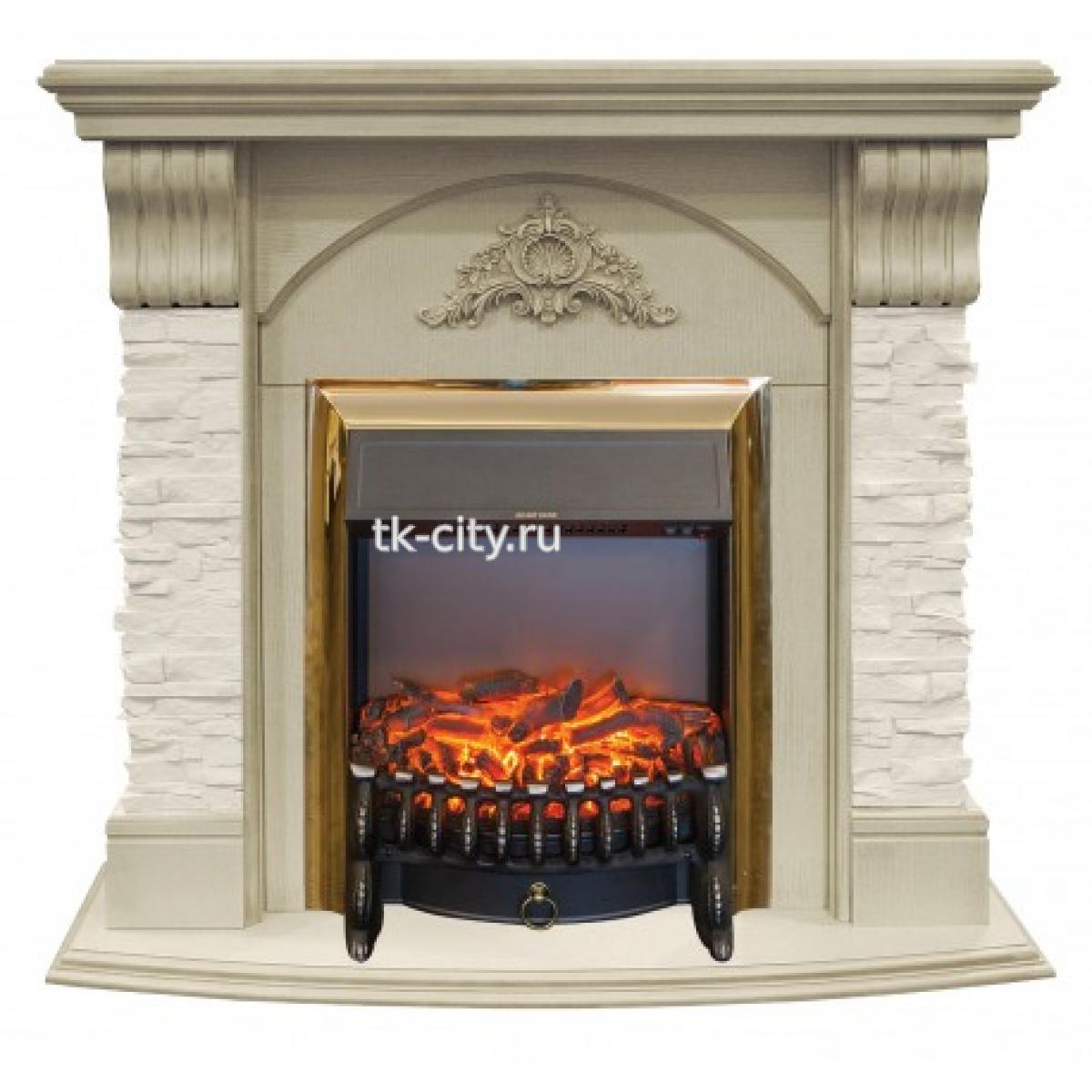 Каминокомплект RealFlame Athena WT с Fobos BR S/Bl