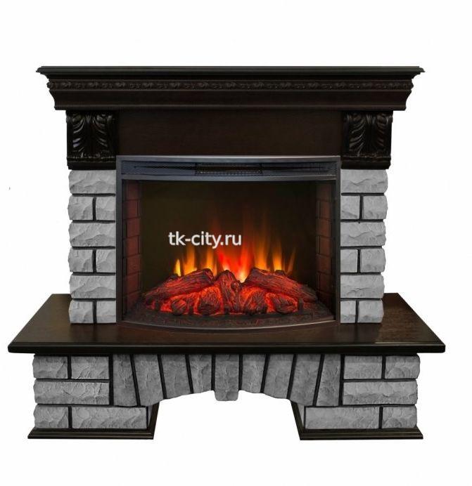 Каминокомплект RealFlame Country Lux Rock 25,5 AO с Evrika 25,5
