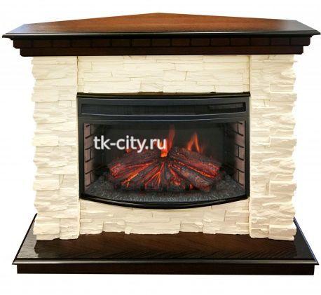 Каминокомплект RealFlame  Elford Corner угловой 25 AO с FireField 25 SIR