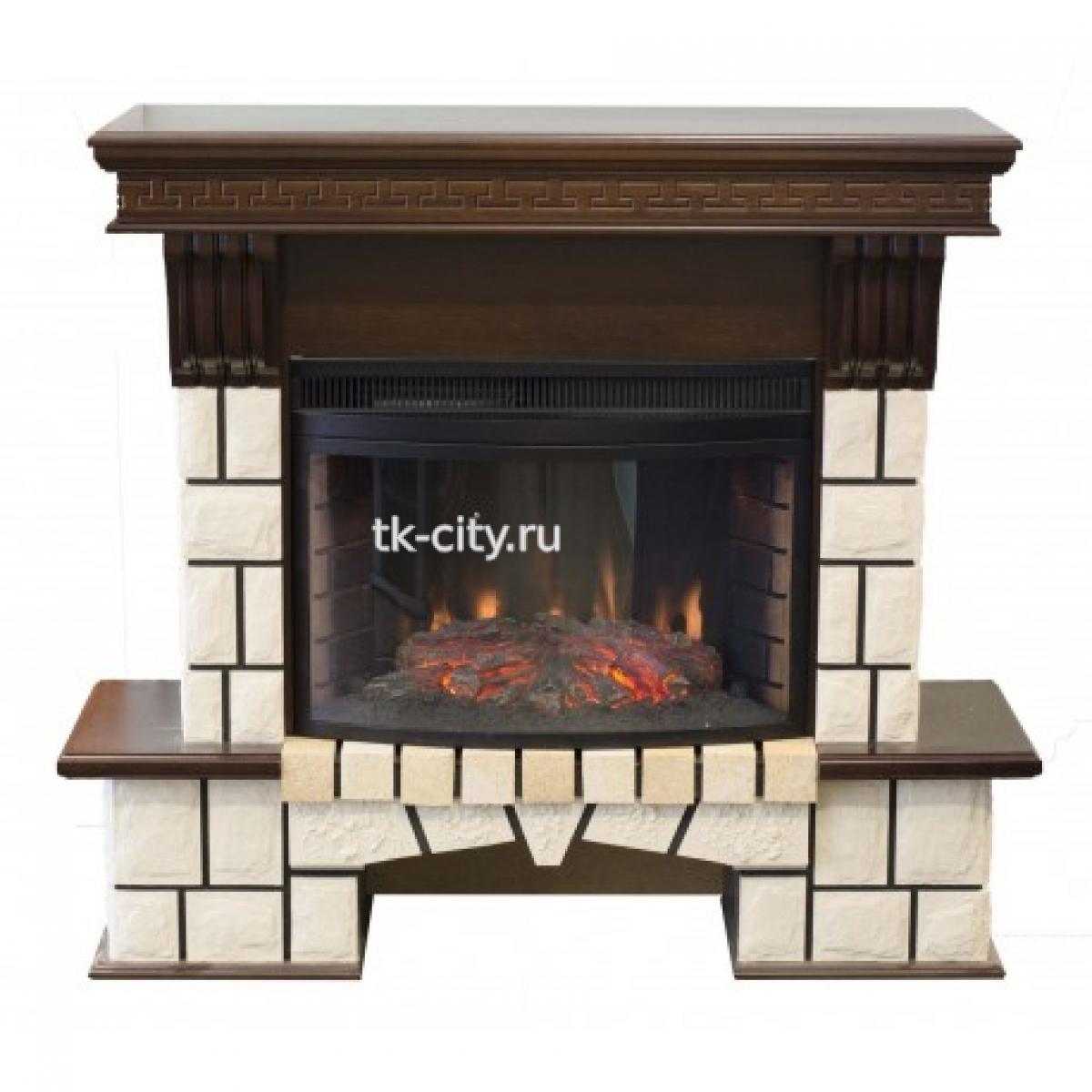Каминокомплект RealFlame Stone New 25 AO с FireField 25 SIR