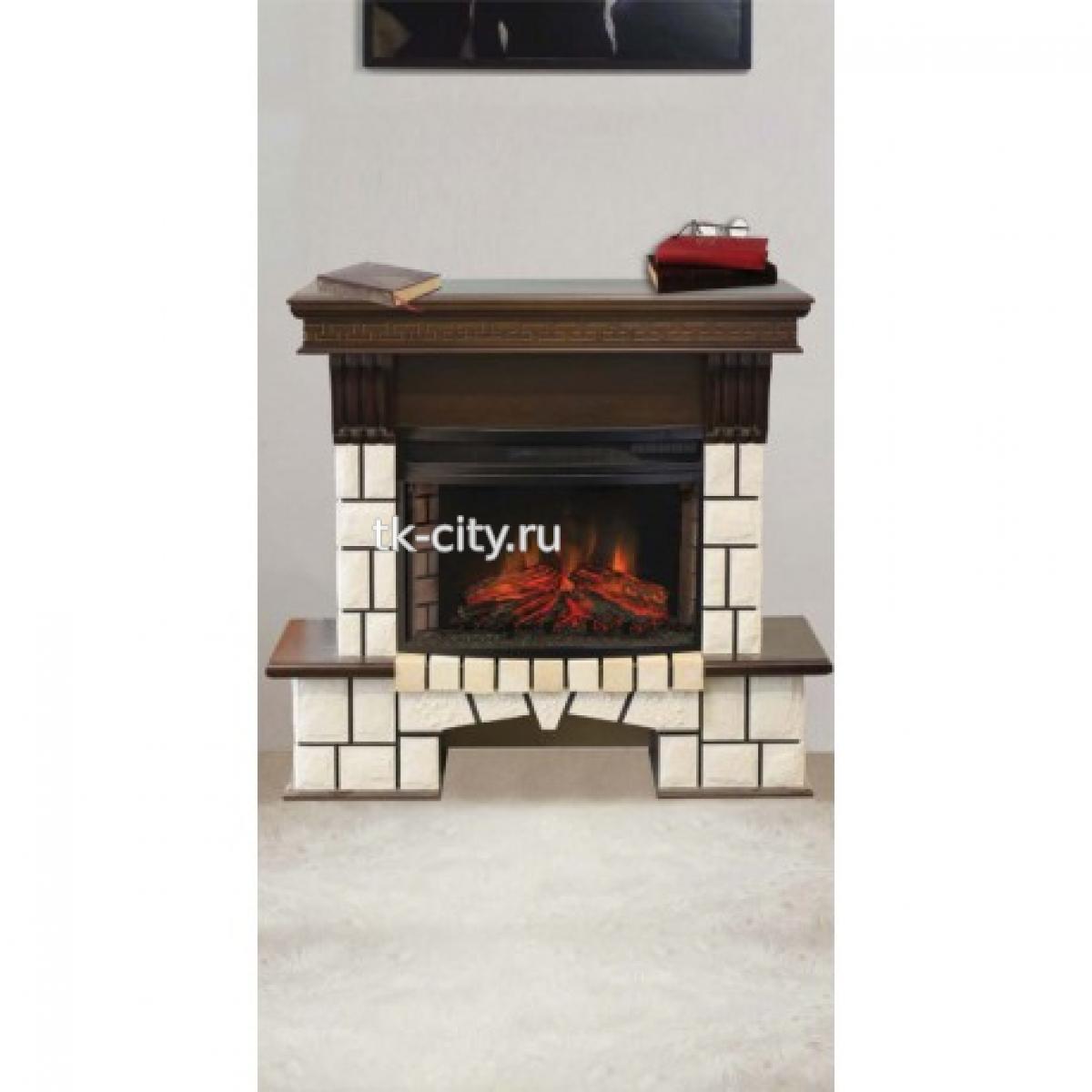 Каминокомплект RealFlame Stone New 25 AO с FireField 25 SIR