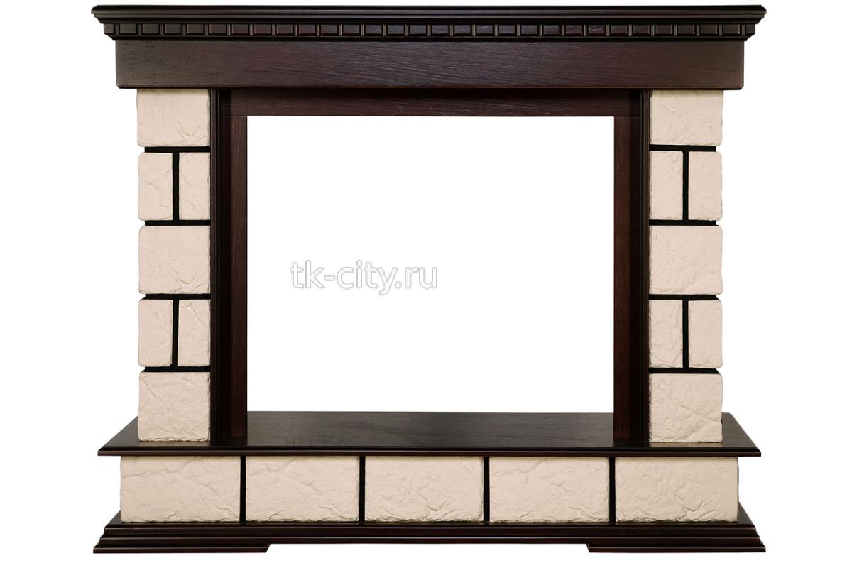 Каминокомплект Royal Flame Shateau - Темный дуб с очагом Vision 28 EF LED FX