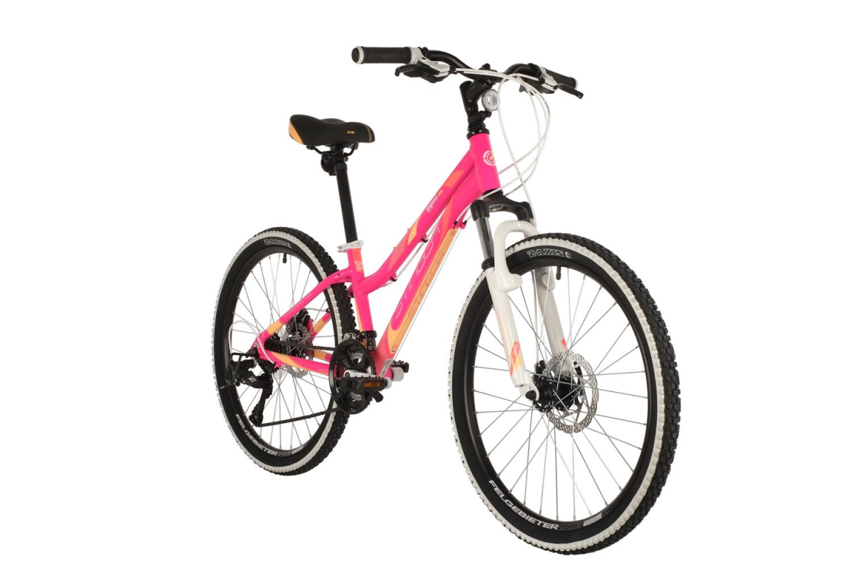 Подростковый горный (MTB) велосипед Stinger Laguna D 24 (2021) рама 12 Розовый