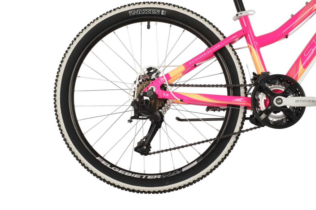 Подростковый горный (MTB) велосипед Stinger Laguna D 24 (2021) рама 12 Розовый
