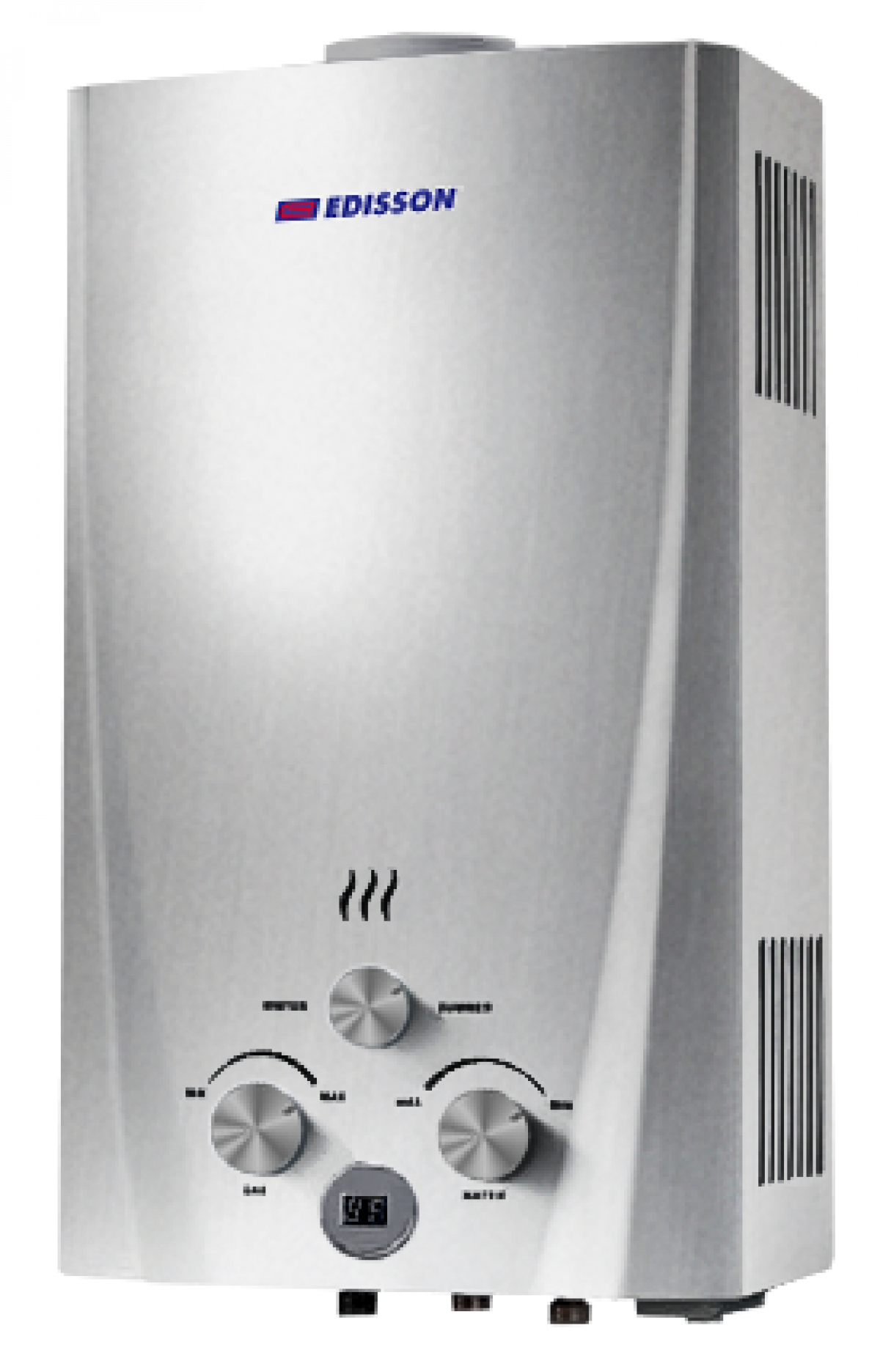 Газовый проточный водонагреватель Edisson F 20 D silver