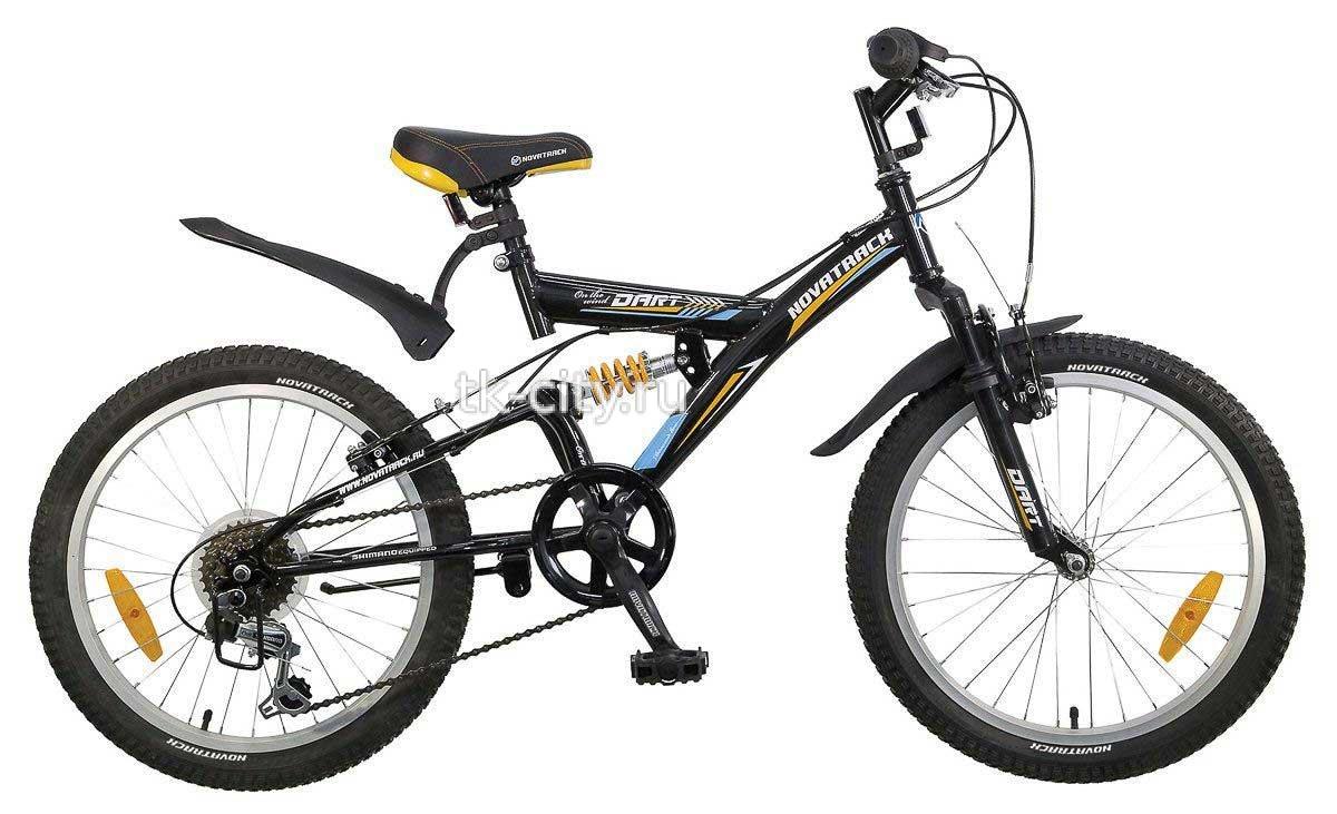 Подростковый горный (MTB) велосипед Novatrack Dart 20 6 (2018)