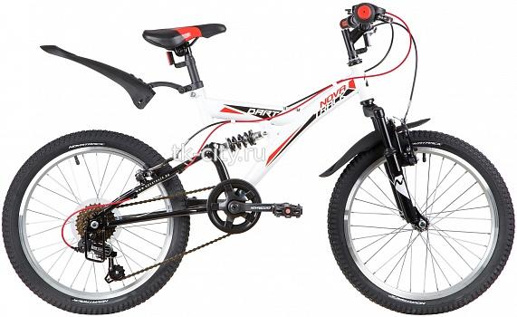 Подростковый горный (MTB) велосипед Novatrack Dart 20 6 (2018)