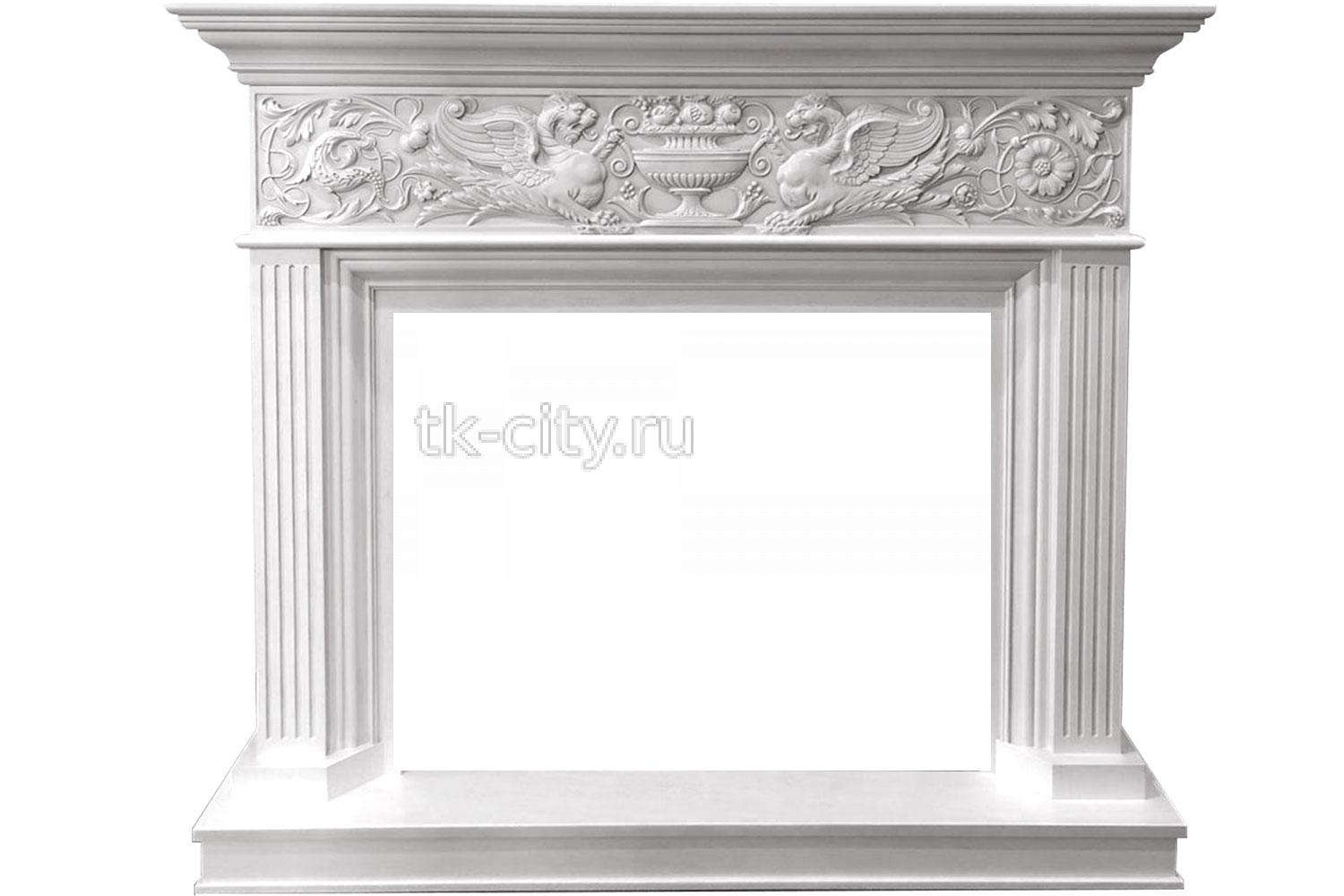 Портал Dimplex Palace - Белый с серебром